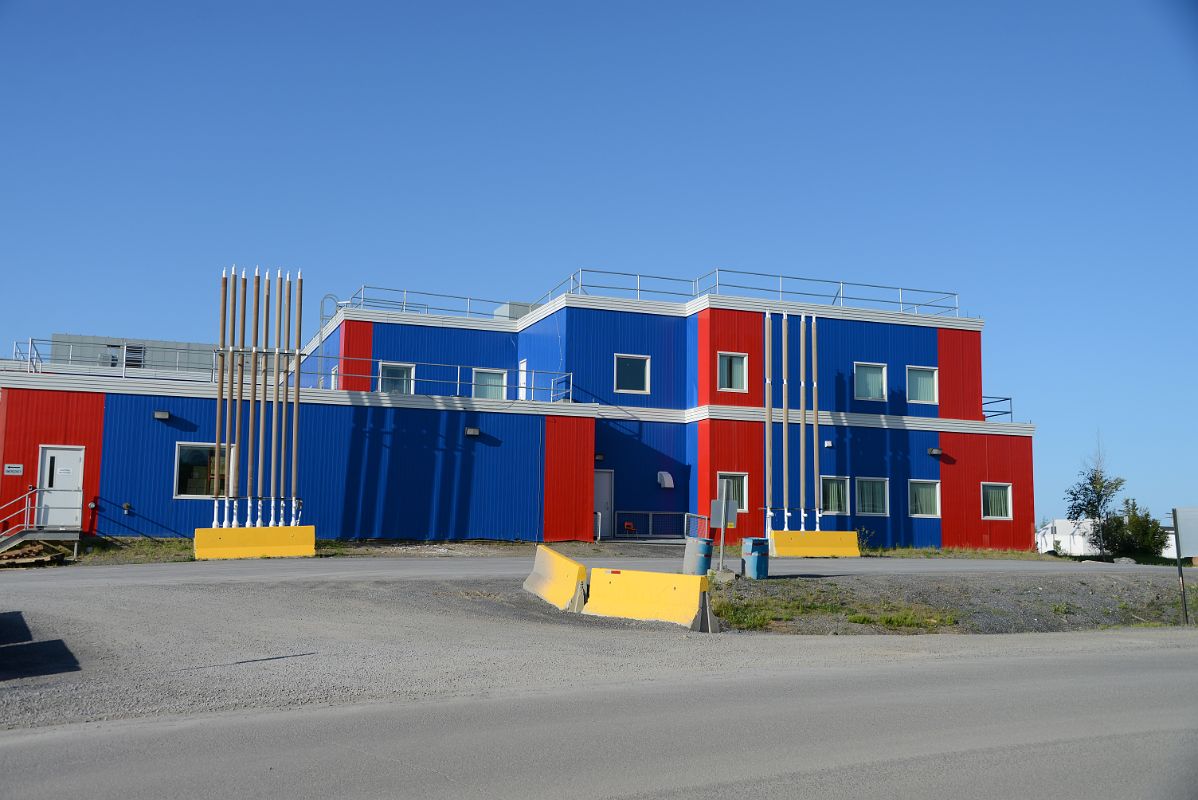 10A The Brightly Coloured Regional Hospital In Inuvik Northwest Territories